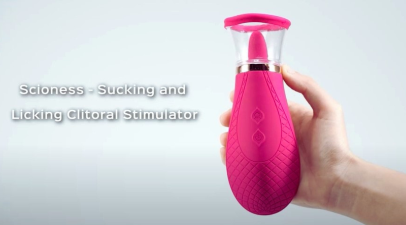 scioness sucking and licking clitoral stimulator