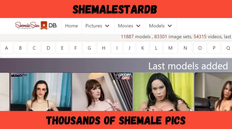 Shemalestardb - A Website Filled With Thousands of Shemale Pics